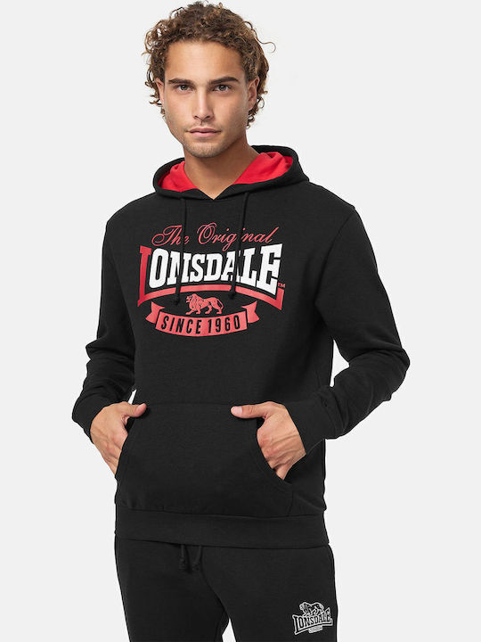 Stotfield Hanorac Cu Glugă Negru