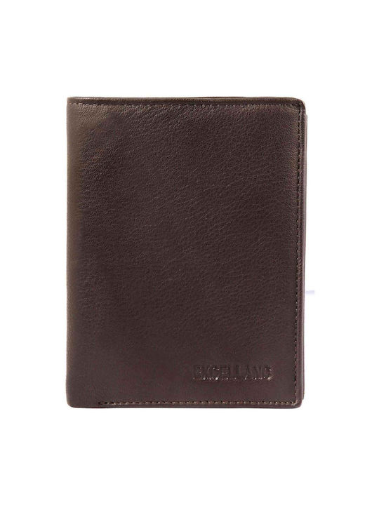 Oaktree Men's Leather Wallet Brown