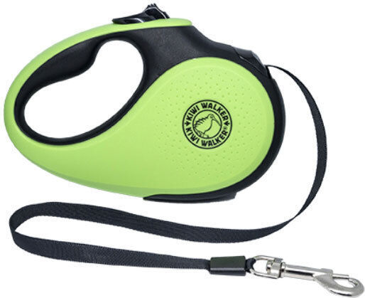 Kiwi Foldable Dog Leash/Lead Strap M in Green color 5m up to 25kg
