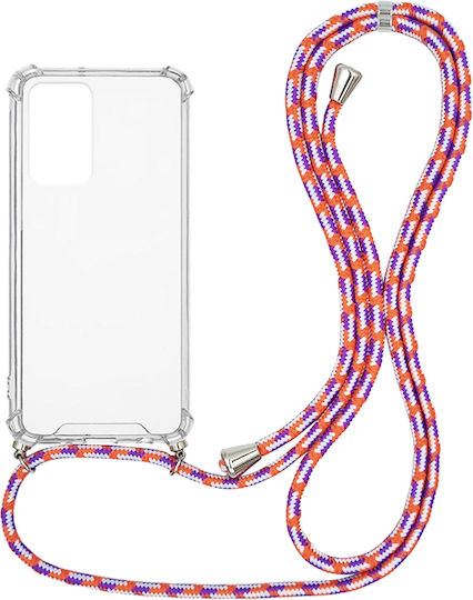 Sonique Armor Back Cover Silicon cu Curea Rainbow Coral (Redmi Note 11 Pro 4G/5G / Redmi Note 12 Pro 4G)