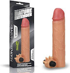 Lovetoy Revolutionary Silicone Nature Extender Extensie Penis Bej 19cm