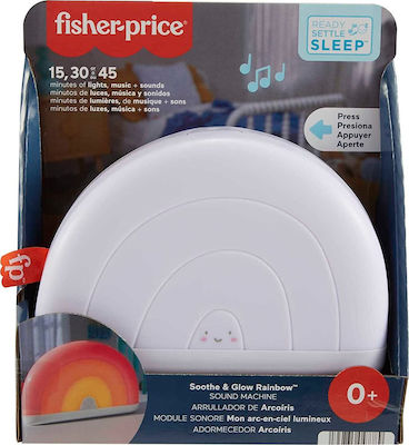 Fisher Price Soothe & Glow Rainbow με Μουσική και Φως για Νεογέννητα