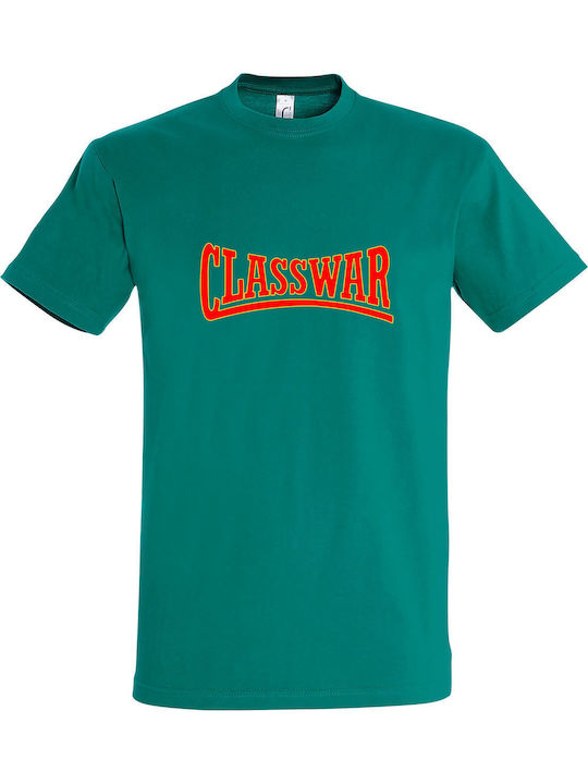 Unisex T-shirt " CLASSWAR ", Smaragd