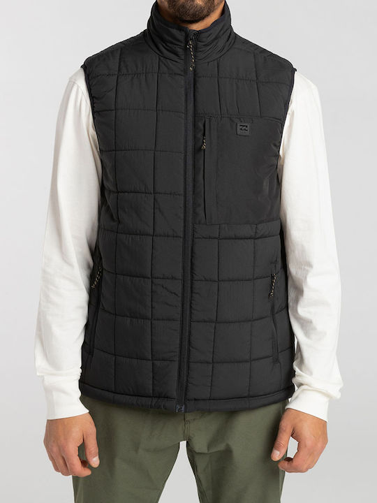 Journey Quilted Sleeveless Jacket Puffer Black