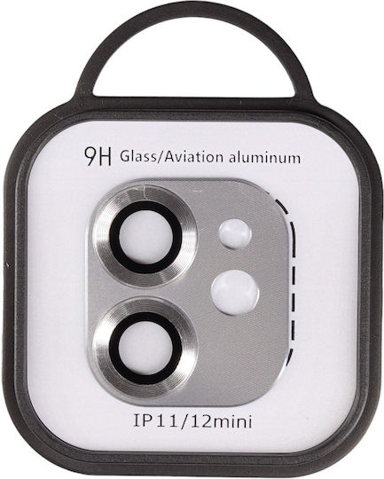 Camera Protection Metal Frame Silver for the iPhone 13 / 13 mini
