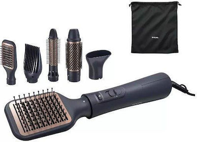 Philips Airstyler Electric Hair Brush for Straightening and Curls 1000W