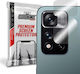 GrizzGlass Hybrid Protecție Cameră Tempered Glass Transparent pentru Redmi Note 11 Pro+