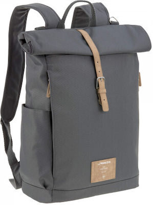 Laessig Diaper Bag Rolltop Anthracite 30x14.5x46cm.