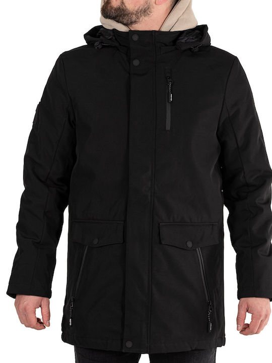 Double Winter Jacket Black