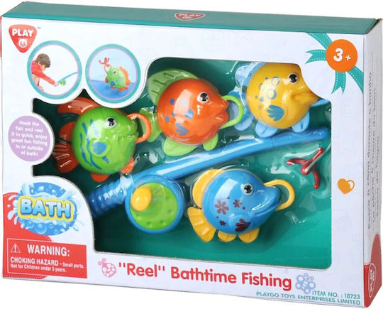 Playgo Reel Bathtime Fishing Παιχνίδι Ψαρέματος για 3+ Μηνών