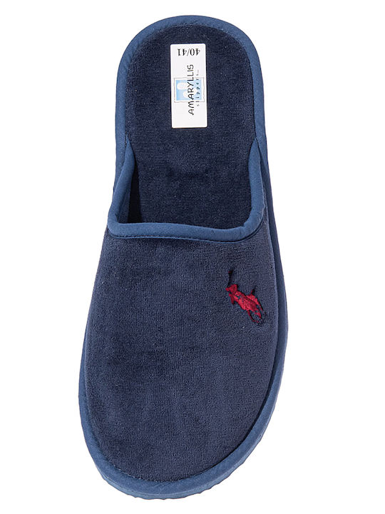 Amaryllis Slippers Papuci bărbați iarna Albastru