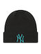 New Era York Yankees League Essential Beanie Männer Beanie Gestrickt in Schwarz Farbe