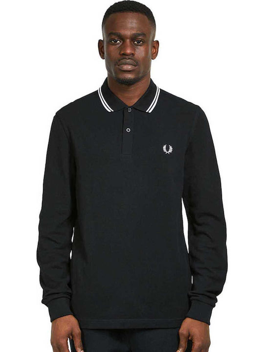 Fred Perry Tricou Polo Negru