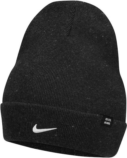 Sportswear Beanie Ανδρικός Σκούφος Πλεκτός σε Μαύρο χρώμα