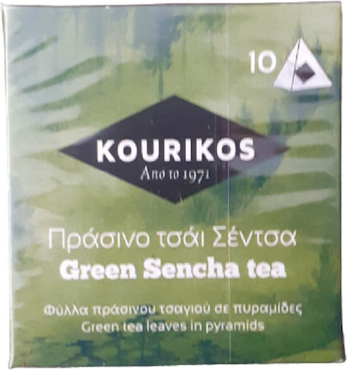 Kourikos Πράσινο Τσάι Sencha 10 Φακελάκια 1.5gr