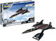 Revell Φιγούρα Μοντελισμού Αεροπλάνο Lockheed SR-71 Blackbird 15 Κομματιών σε Κλίμακα 1:110