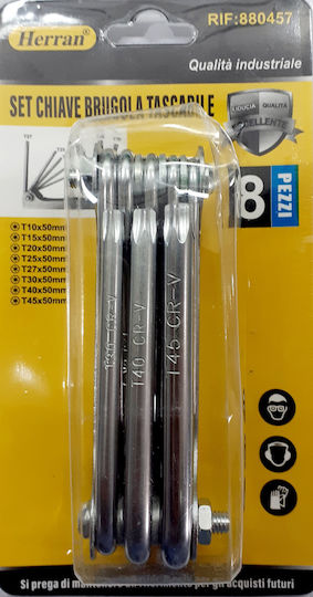 Herran Сет от 8 Torx ключа