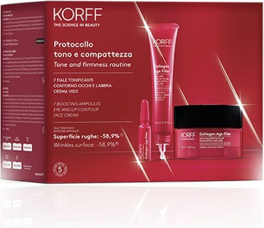 Korff Tone & Firmness Routine Set Îngrijire pentru Anti-îmbătrânire