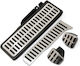 GRP Car Pedal Set for Audi Q3 2011-2018 Aluminum Silver 4pcs