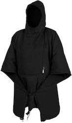 Helikon Tex Swagman Roll Poncho Jagd-Regenbekleidung Schwarz