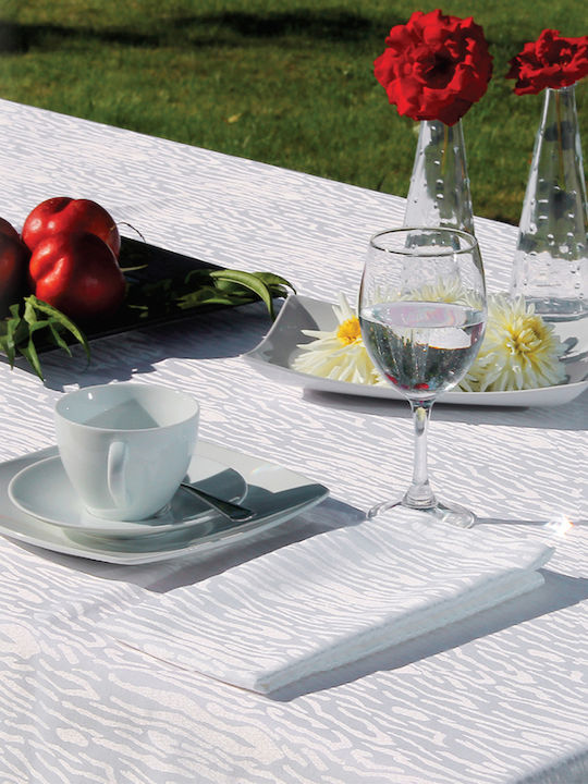 Palamaiki Tablecloth Water Cherry 160x270cm
