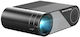 Byintek K9 Projector Full HD LED Lamp with Built-in Speakers Black