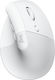 Logitech Lift for Mac Wireless Ergonomic Vertical Mouse White