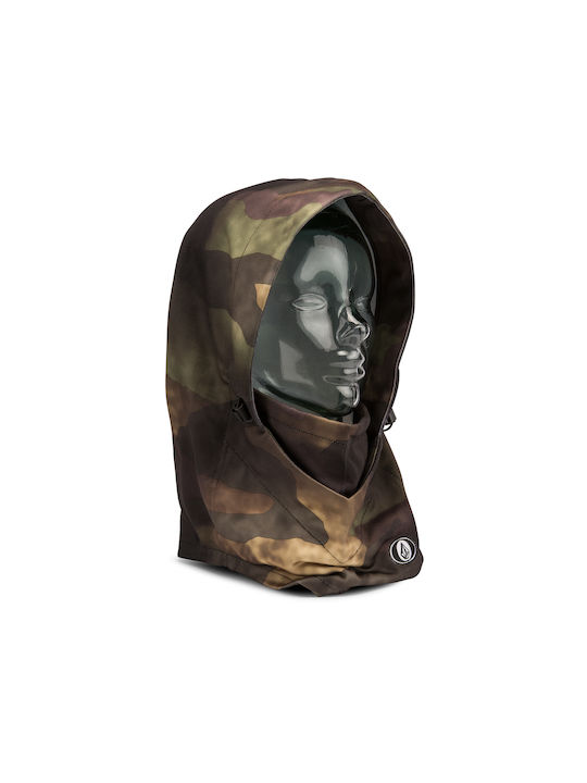 Volcom Hydro Fleece Hood Αθλητικό Full Face Καφέ