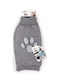All For Paws High Four Πλεκτό Πουλόβερ Σκύλου σε Γκρι χρώμα L 35εκ.