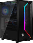 Vengeance VampiricX MSI Edition Gaming Desktop PC (Ryzen 5-5500/16GB DDR4/480GB SSD/GeForce GTX 1660 Ti/No OS)