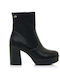 New 67 Women's Ankle Boots with High Heel Black