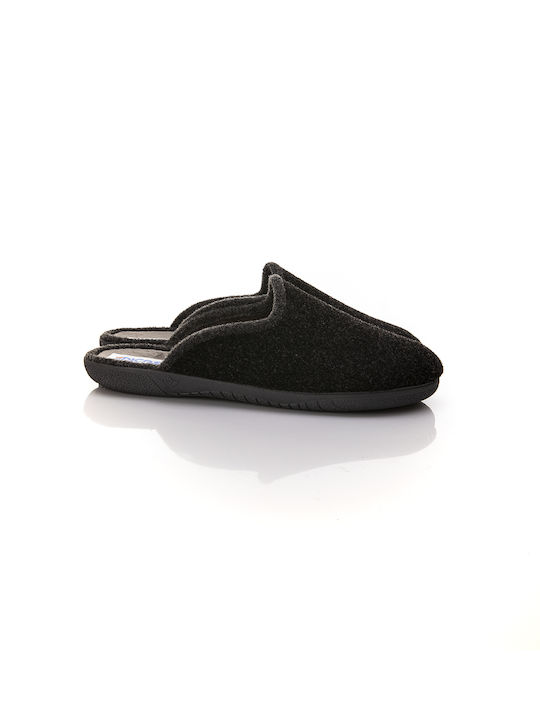 Dicas Men's Slipper Black