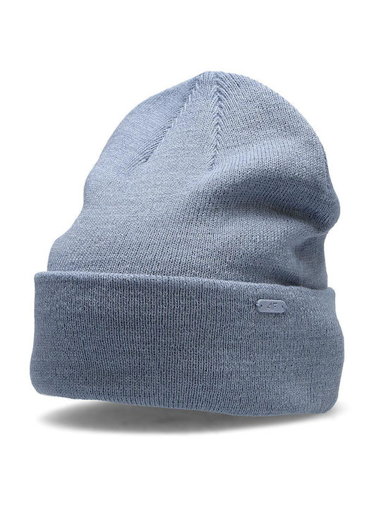 4F Beanie Beanie Knitted in Blue color