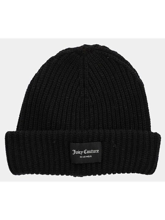 Juicy Couture Knitted Beanie Cap Black JCAWH222046-101