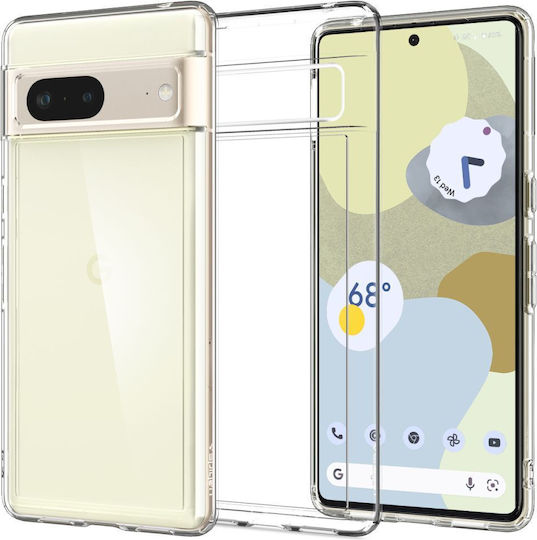 Spigen Ultra Hybrid Crystal Задна корица Пластмаса 2мм Прозрачен (Google Pixel 7)