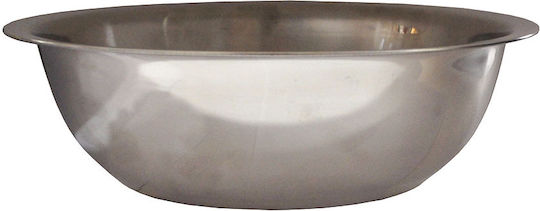 No45 Edelstahl Rührschüssel mit Durchmesser 44cm und Höhe 14cm.
