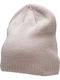 Beanie Unisex Σκούφος Πλεκτός σε Ροζ χρώμα
