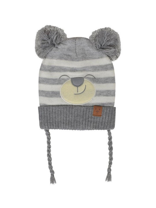 Stamion Kids Beanie Knitted Gray