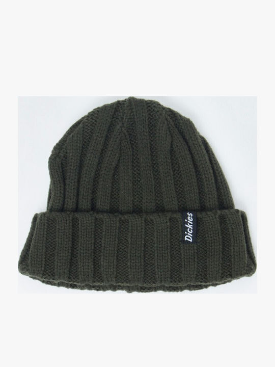 Bay Port Beanie Ανδρικός Σκούφος με Rib Πλέξη σε Χακί χρώμα