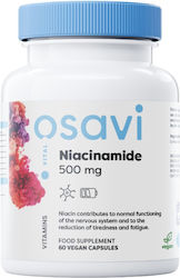 Osavi Niacinamide Βιταμίνη 500mg 120 φυτικές κάψουλες