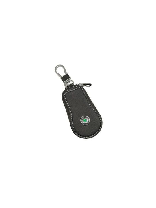 Keyholder black SKODA AUTO 2216-c