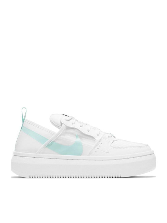 Nike Court Vision Alta Γυναικεία Sneakers Λευκά