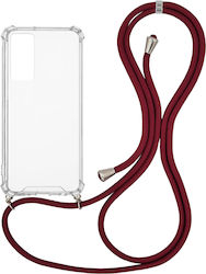 Sonique Armor Clear Back Cover Silicone with St...