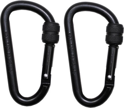 MFH Lockable Carabiners 2pcs