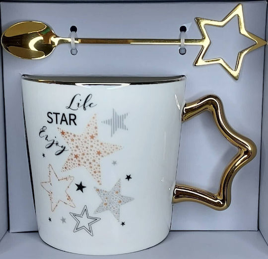 Marva Bright Mug with Stars Marva Bright Mug with Stars