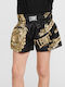 Leone Monetezuma Shorts Kick/Thai-Boxen Schwarz