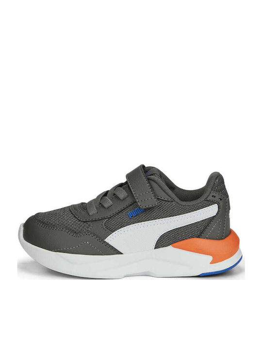 PUMA X-Ray Παιδικά Sneakers με Σκρατς Γκρι