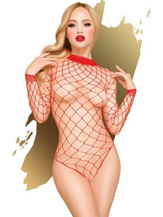 Penthouse Scandalous Mesh Teddy Sexy Κορμάκι Διχτυωτό