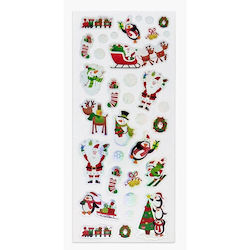 Exas Paper Weihnachtsaufkleber mit Muster Weihnachtsmann Xmas Santa Friend Exas Paper Weihnachtsaufkleber mit Muster Weihnachtsmann Xmas Santa Friend