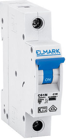 Elmark 1-Pole Automatic Circuit Breaker 10A 41168C